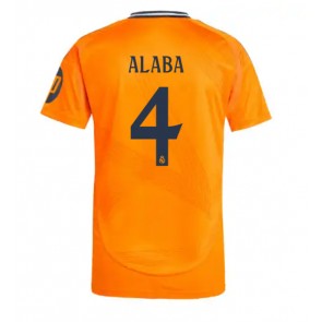 Billiga Real Madrid David Alaba #4 Bortatröja 2024-25 Kortärmad